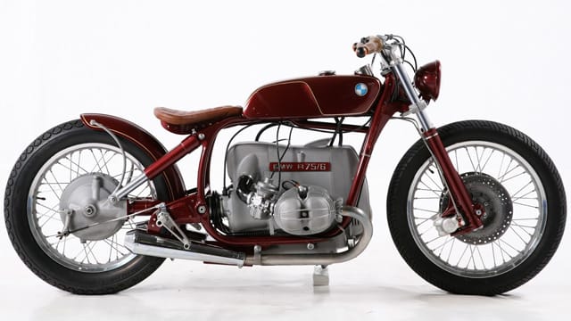 Reduziert aufs Wesentliche: Der BMW-Bobber von Kingston-Custom