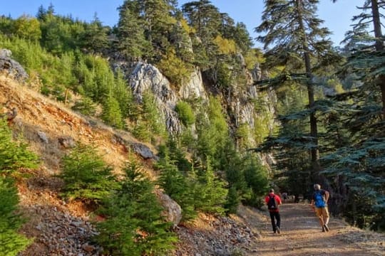 Wandern im Taurusgebirge, Türkei.