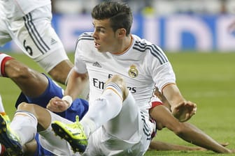 Real-Neuzugang Gareth Bale beim Liga-Duell gegen Atletico Madrid im September 2013.