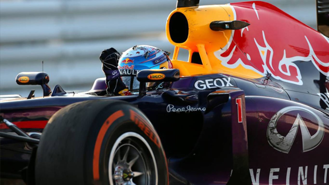 Sebastian Vettel siegt zum fünften Mal in Folge.