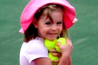 Madeleine McCann kurz vor ihrem Verschwinden.