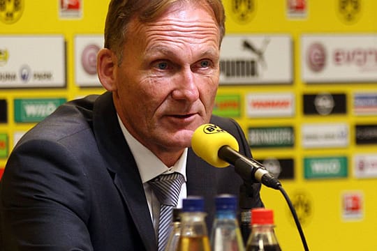 Hans-Joachim Watzke hat gute Zahlen zu vermelden.