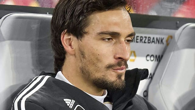 Mats Hummels ist in der Nationalmannschaft nur Bankdrücker.