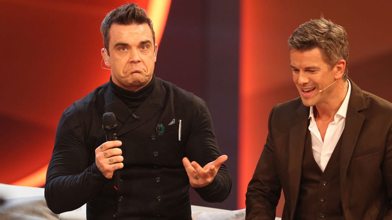 Robbie Williams war im November 2012 zu Gast bei "Wetten, dass..?".