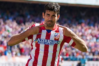 Diego Costa erzielte für Atlético Madrid in den ersten acht Saisonspielen zehn Tore.