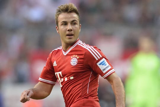 Hier fühlt er sich wohl: Auf dem Fußball-Platz ist Mario Götze ein Bestimmer.