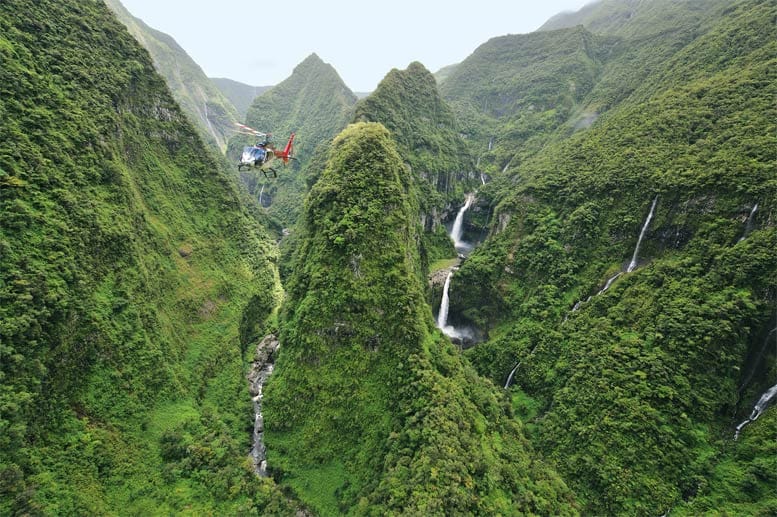 La Réunion bietet mehr Grün als ihre große Schwester Mauritius.
