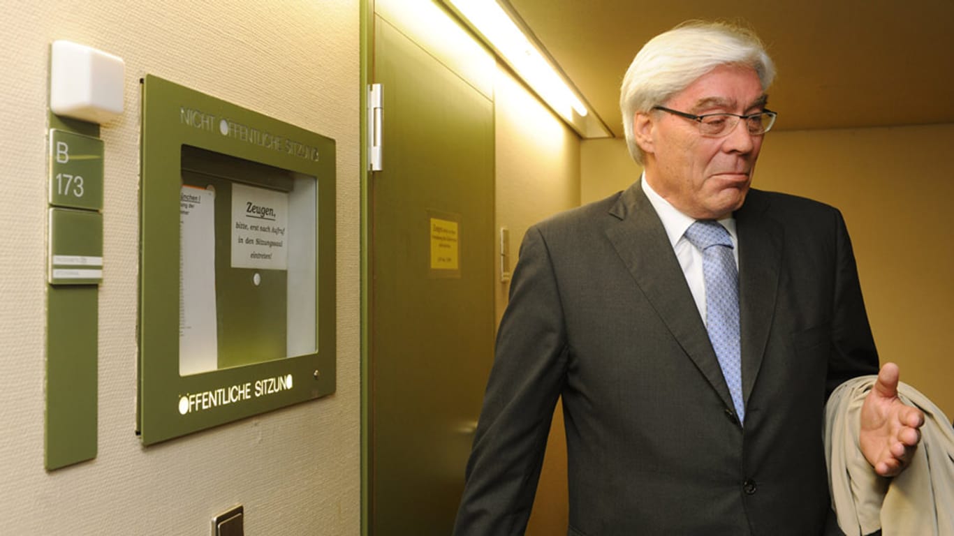 Der ehemalige Vorstandsvorsitzende der Bayerischen Landesbank (BayernLB), Werner Schmidt