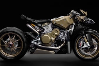 Ohne Verkleidung bietet die Ducati 1199 Superleggera einen martialischen Anblick