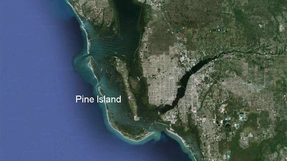 Weitaus weniger bekannt ist Pine Island. Die Insel liegt vor der Küste von Cape Coral und wird eingerahmt von den Inseln Cayo Costa, Captiva Island und Sanibel Island.