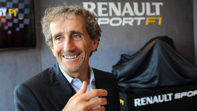 Der viermalige Formel-1-Weltmeister Alain Prost arbeitet heute als Berater von Renault.