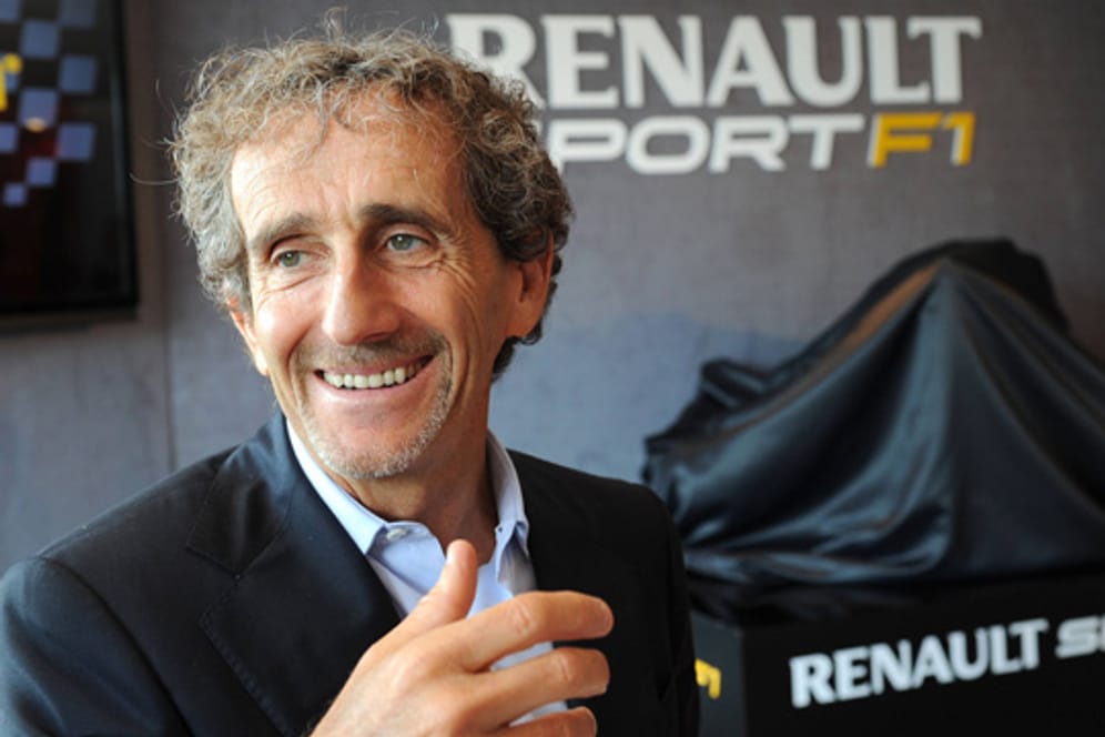 Der viermalige Formel-1-Weltmeister Alain Prost arbeitet heute als Berater von Renault.