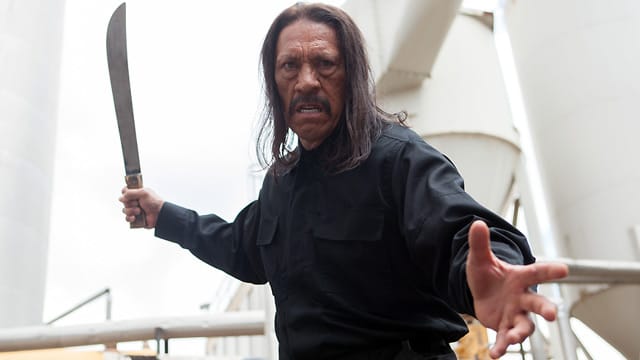 Danny Trejo als klingenschwingender Held in "Machete Kills"