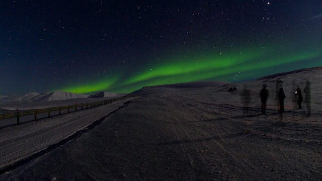 Spitzbergen und faszinierende Nordlichter.