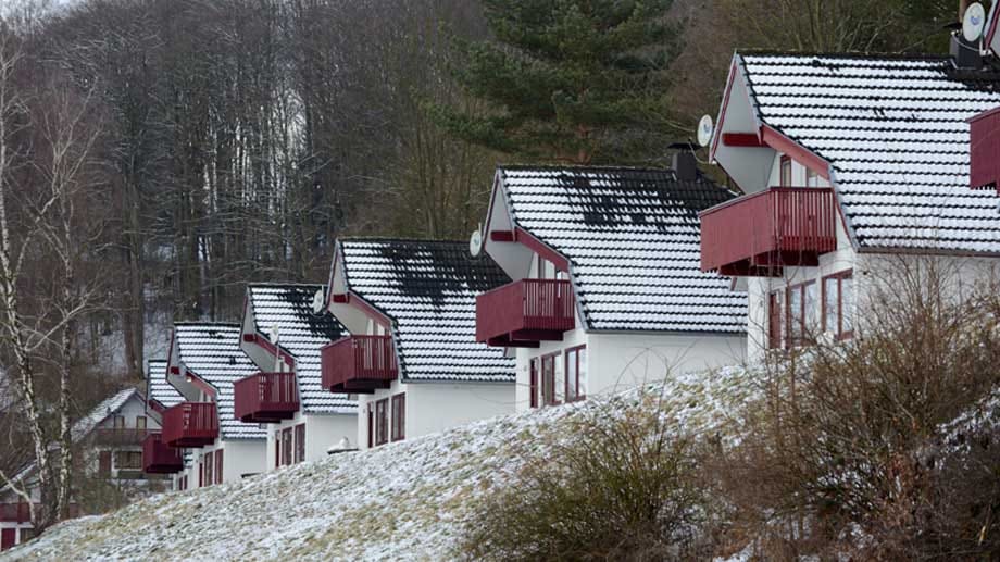 Hotel Seepark in Kirchheim (im Februar 2013): Amazon brachte hier zeitweise seine Leiharbeiter unter, jetzt ist das Hotel insolvent