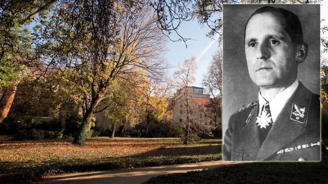 Gestapo-Chef Heinrich Müller; Friedhof der jüdischen Gemeinde an der Großen Hamburger Straße in Berlin