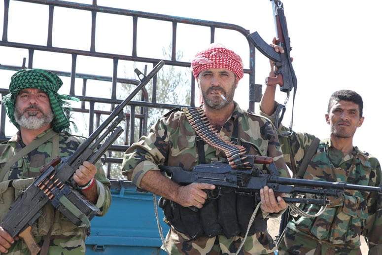 Syrien, Assad-Truppen