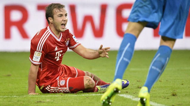 Mario Götze ist noch nicht im Vollbesitz seiner Kräfte.