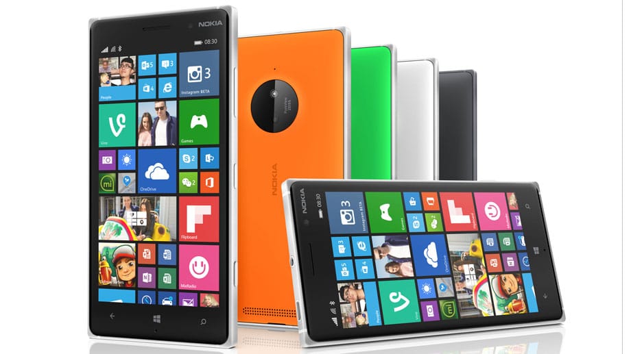 Das Nokia Lumia 830 ist Nokias "erstes bezahlbares Flagship" (Eigenwerbung).