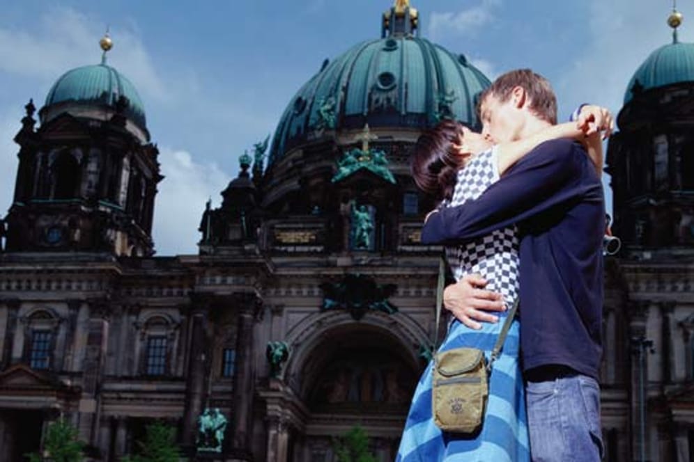 Die Deutschen sind nach einer OECD-Studie recht glückliche Europäer
