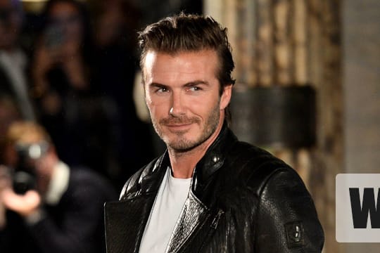 David Beckham ist eine Stilikone.