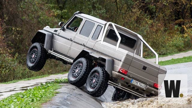 Der Mercedes G 63 AMG ist ein Gigant auf sechs Rädern.