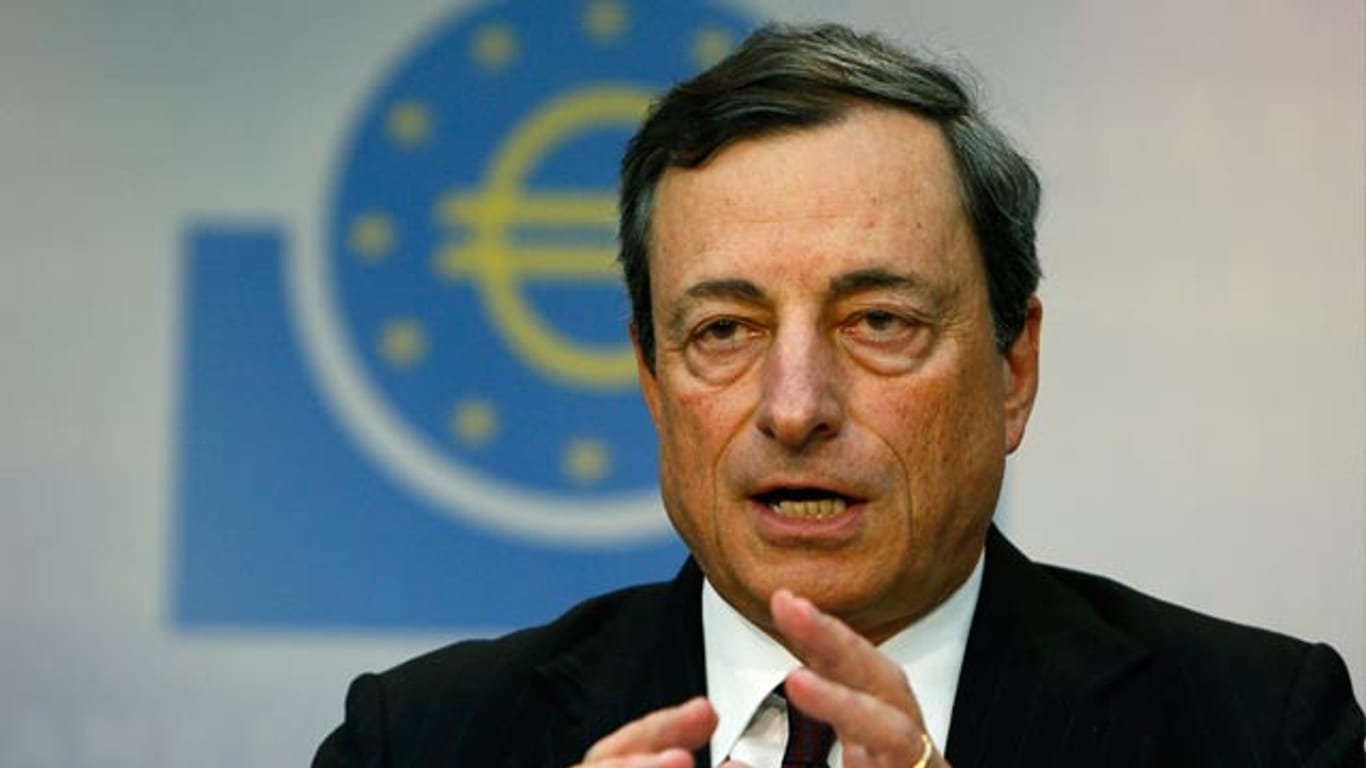 EZB-Chef Mario Draghi senkte die Leitzinsen auf Rekordtief - für manche Anlass zu Kritik