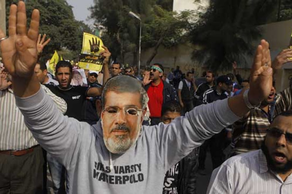 Proteste von Mursi-Anhängern in Kairo, Ägypten