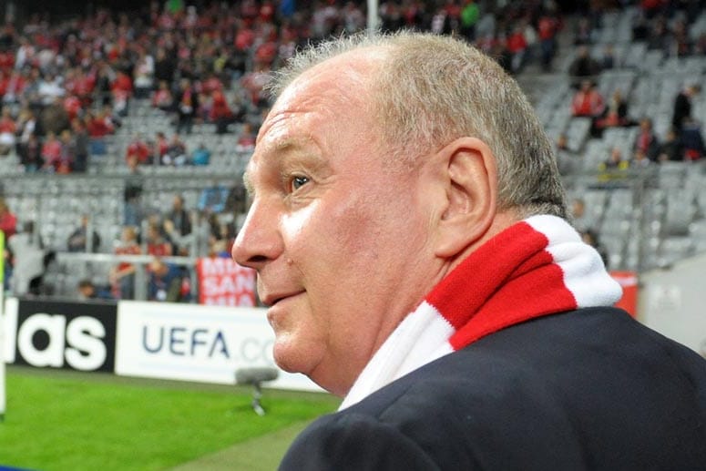 Bayern-Präsident Uli Hoeneß baut auf die volle Unterstützung des Vereins.