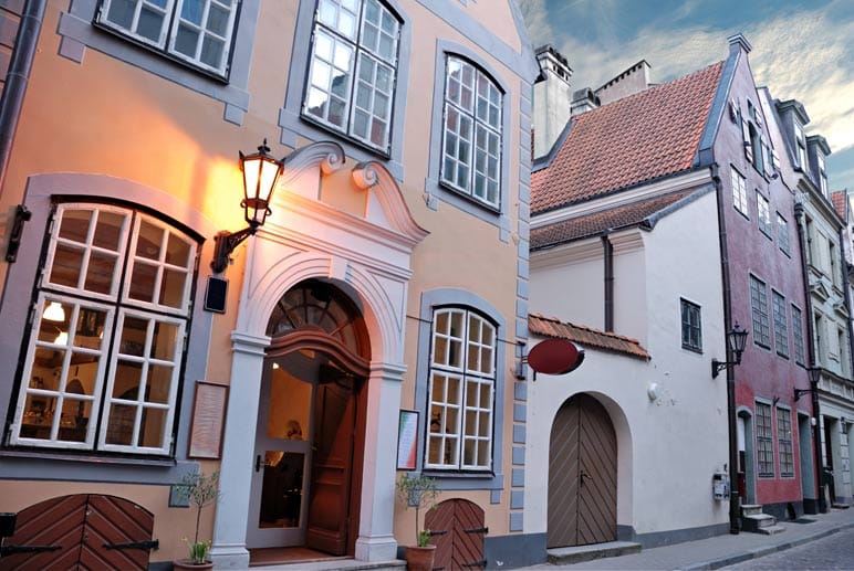 Die Altstadt Rigas gehört zum Weltkulturerbe.