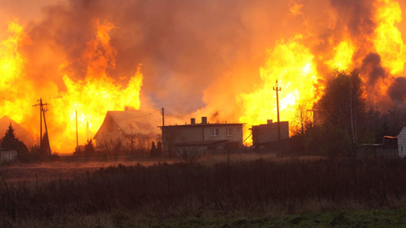 Bei einer Gasexplosion in dem Ort Janków Przygodzki im Westen Polens kamen drei Menschen ums Leben.