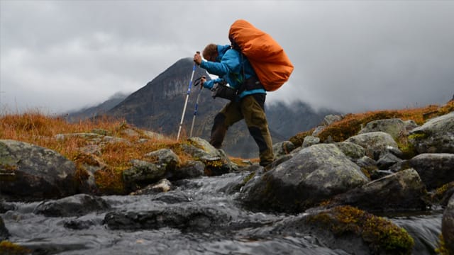 Norwegen der Länge nach durchquert: Simon Michalowicz.