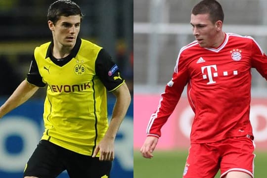 Die nächsten Stars? Jonas Hofmann vom BVB und Bayerns Pierre-Emile Höjbjerg.