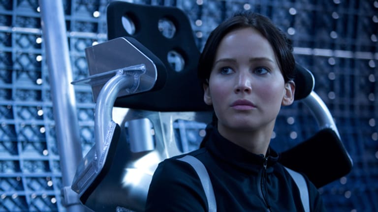 Jennifer Lawrence wird als Katniss Everdeen zum Symbol des Widerstandes in Panem.