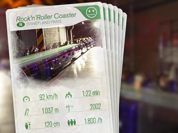 Eckdaten zum Rock ’n’ Roller Coaster im Disney Land Paris
