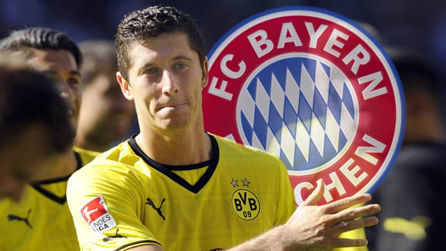 Robert Lewandowski und sein Wechsel zum FC Bayern: eine unendliche Geschichte. Robert Lewandowski und sein Wechsel zum FC Bayern: eine unendliche Geschichte.