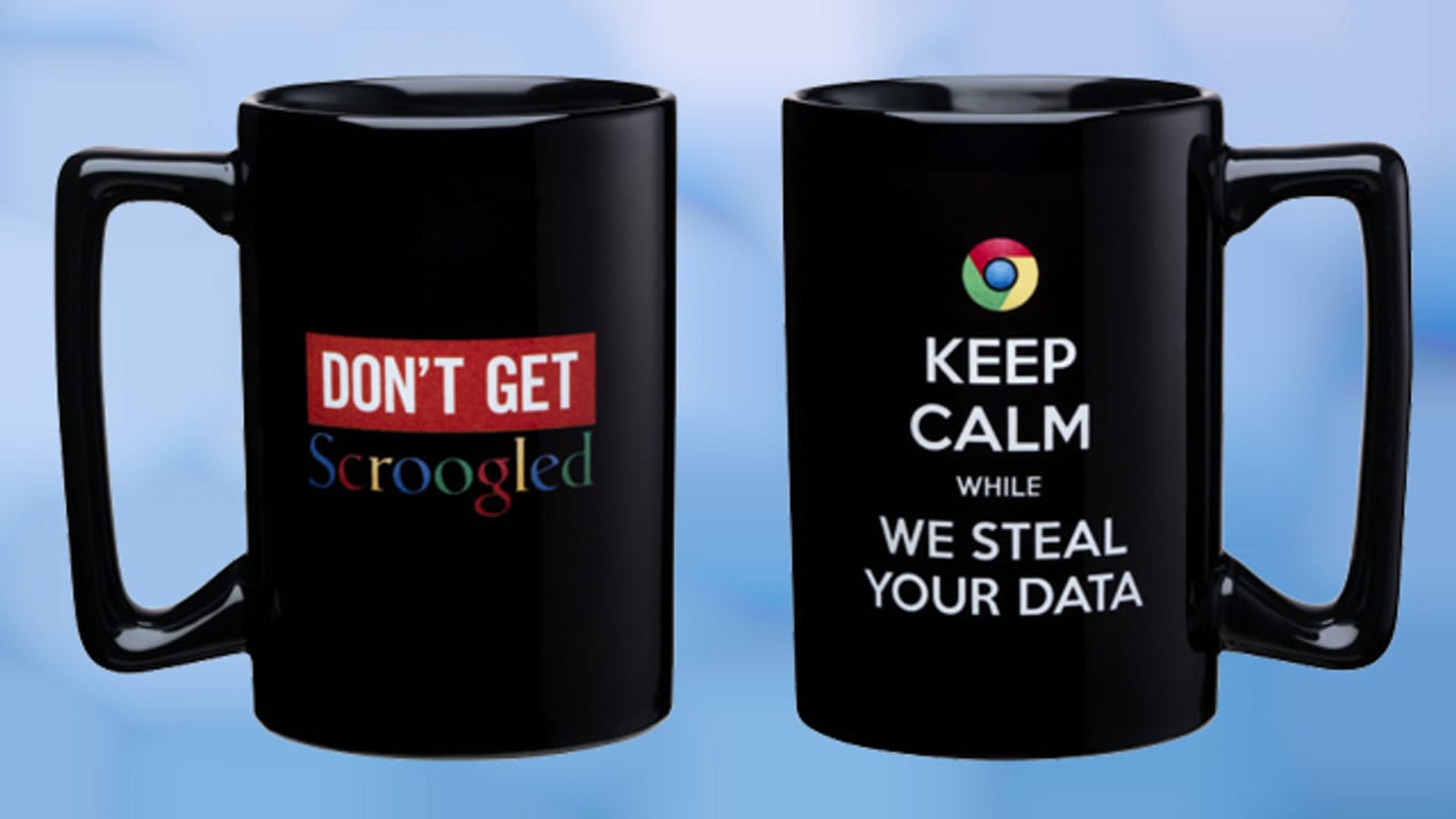 Die "Anti-Google-Tasse" von Microsoft