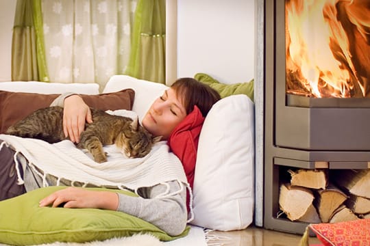 Mit einem guten Kaminofen können Sie Heizungskosten sparen