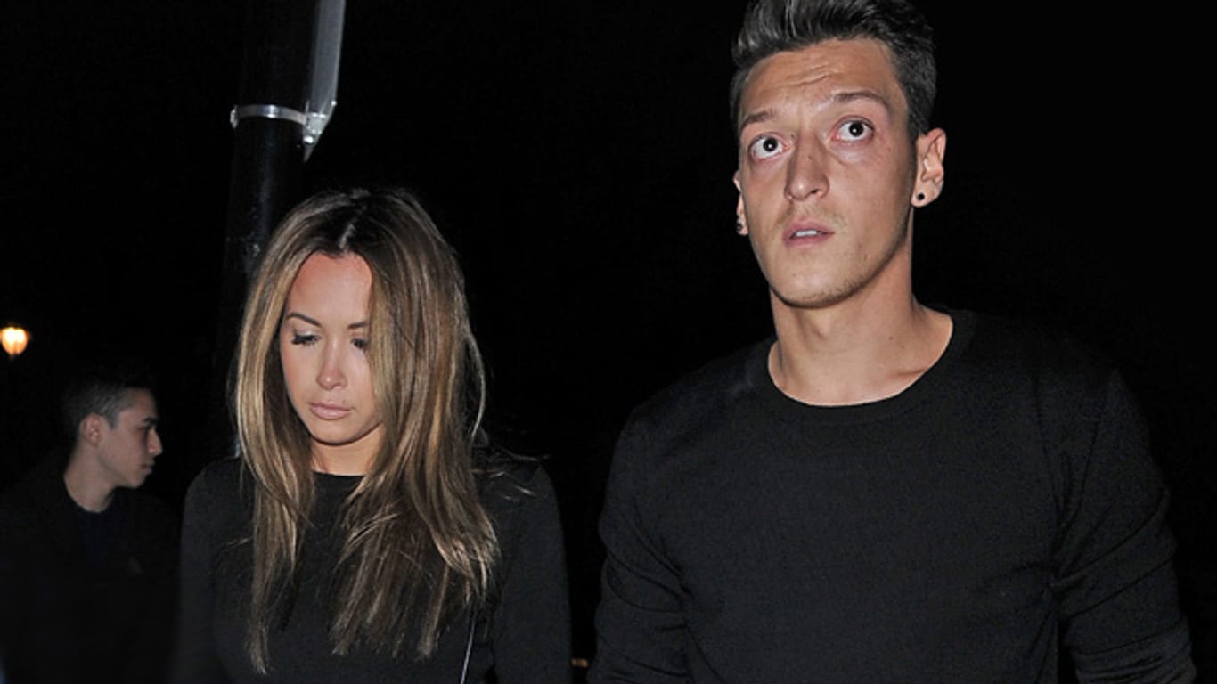 Mandy Capristo und Mesut Özil