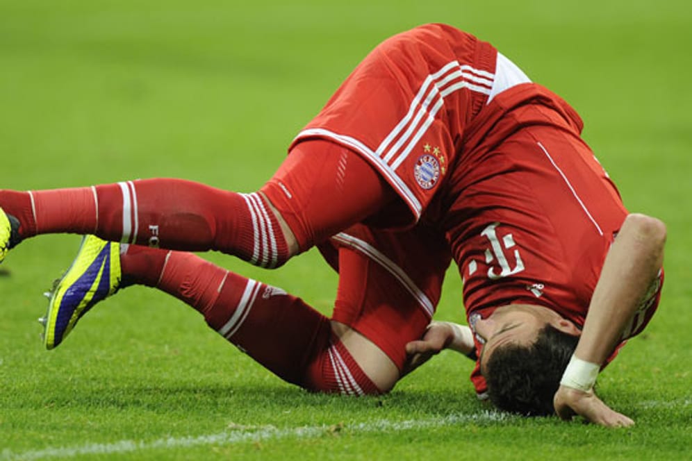 Mario Mandzukic wird dem FC Bayern in Moskau nicht helfen können.