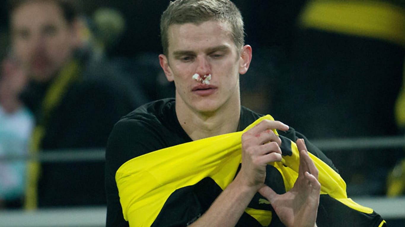 Sven Bender erlitt eine Nasenverletzung im Spiel gegen den SSC Neapel.