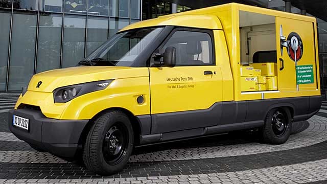 Elektroauto von DHL und StreetScooter