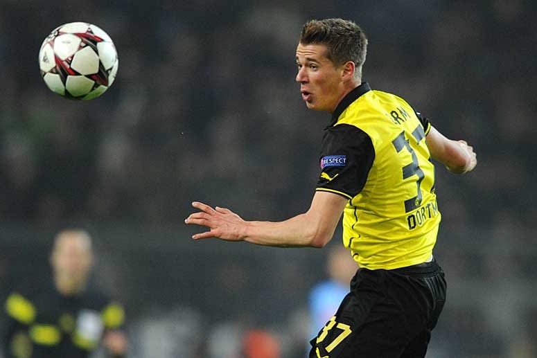 Gegen Neapel alles im Blick: Dortmunds Linksverteidiger Erik Durm.
