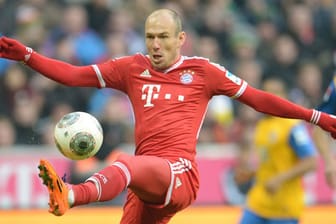 Arjen Robben erledigt Eintracht Braunschweig mit einem Doppelpack im Alleingang.