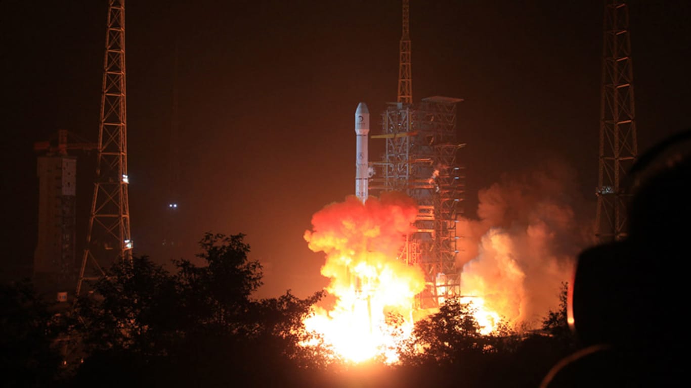Der Start der chinesischen Mond-Mission verlief erfolgreich.