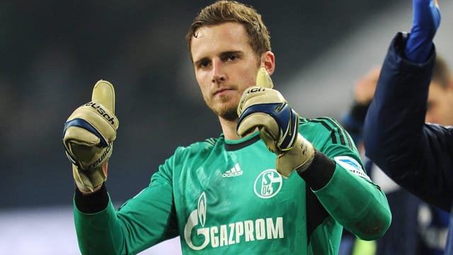 Schalke-Keeper Ralf Fährmann nach dem 3:0 gegen den VfB Stuttgart am 14. Spieltag.