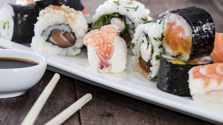 Sushi ist angesagt, gesund und vielseitig.