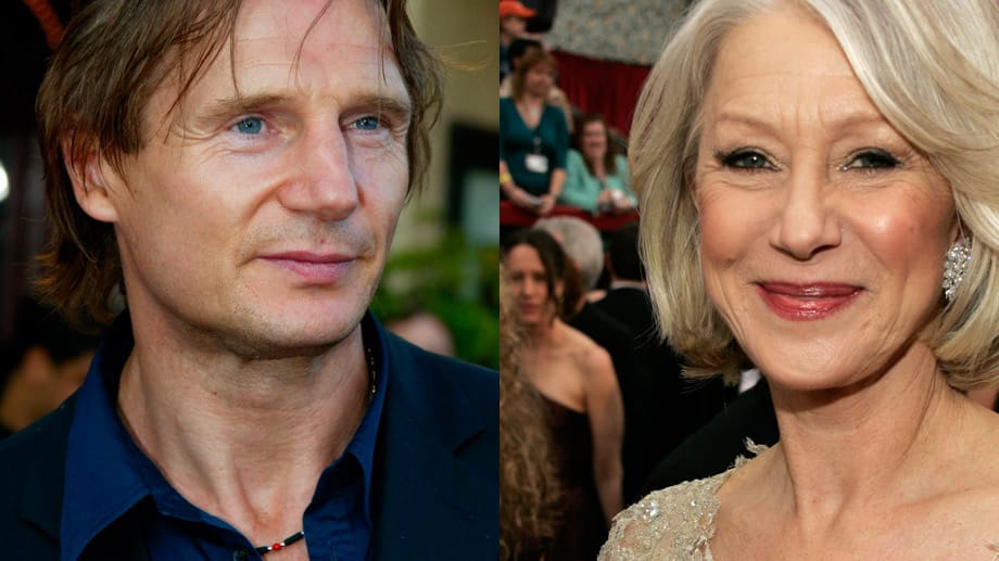 Erstaunlich, aber wahr: Hollywoodstar Liam Neeson und die Oscar-Preisträgerin Helen Mirren waren ein Liebespaar. Sie lernten sich am Set von Neesons erstem großen Kinofilm "Excalibur" kennen und waren in den 80er Jahren fünf Jahre lang liiert.