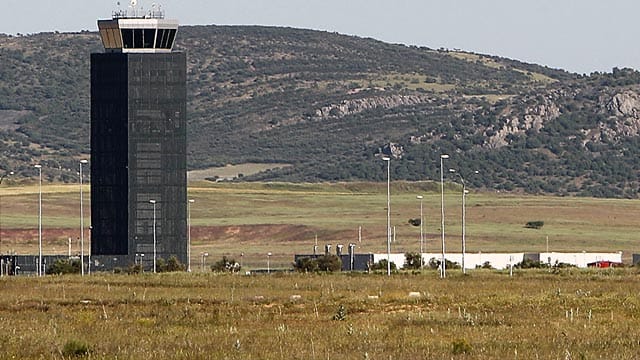 Lag lange brach: der Flughafen Ciudad Real nahe Madrid