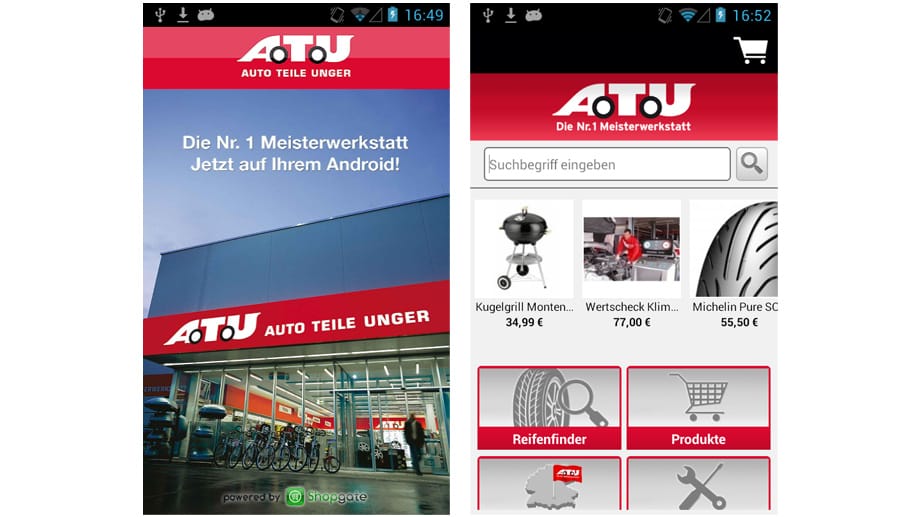 Die App von A.T.U gab die Login-Daten sowie das Surfverhalten des Nutzers preis.